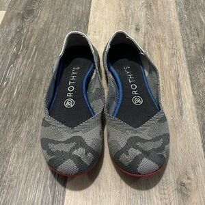 Rothy’s Gray Camo Size 7.5